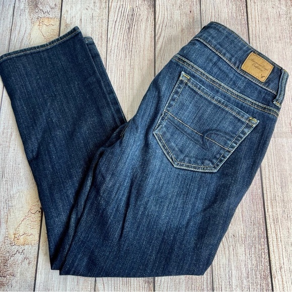 American Eagle Artist Crop Jeans 4 - Picture 1 of 6